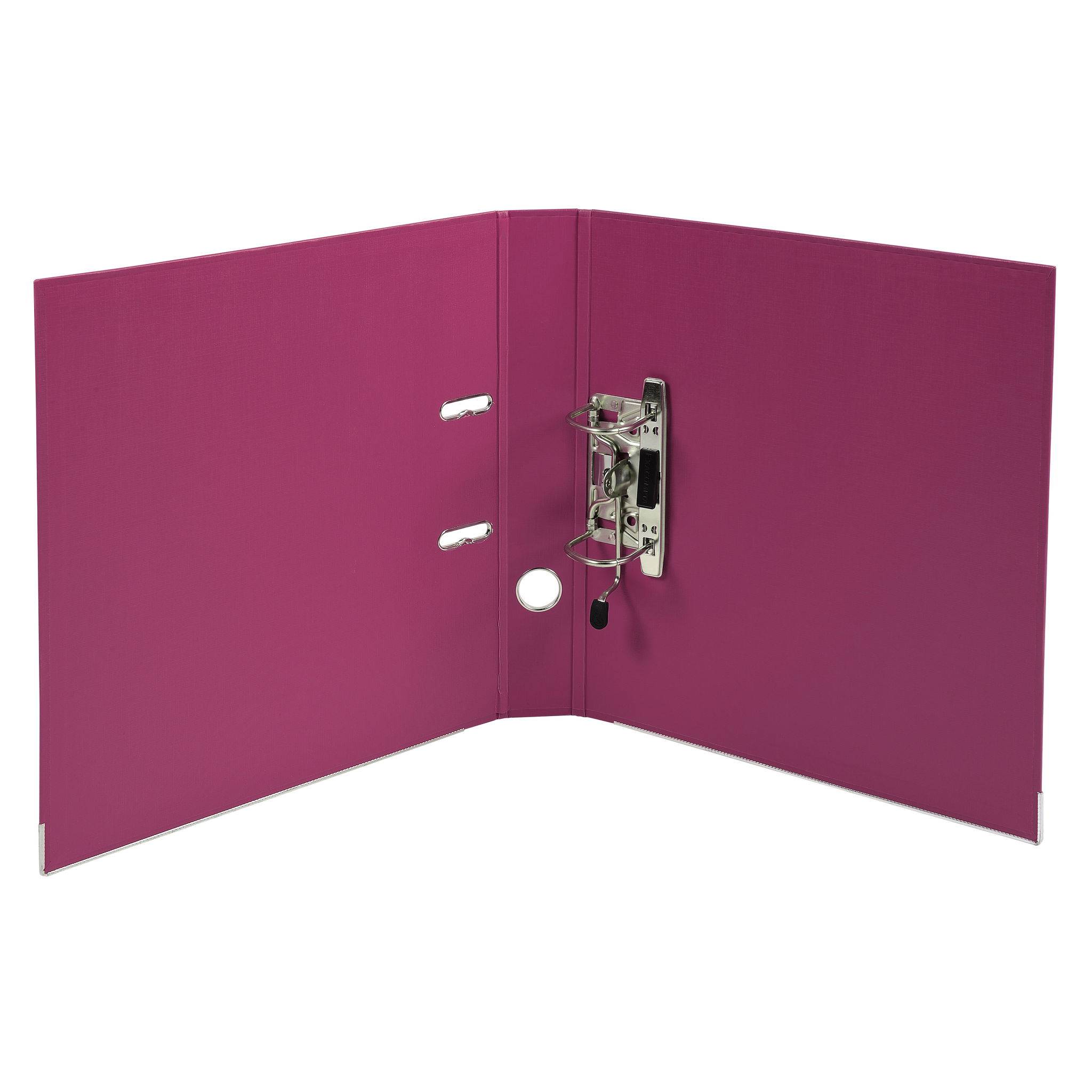 Exacompta 10x Ordner Prem'Touch außen PP Rücken 50mm A4 Maxi Fuchsia 53147E