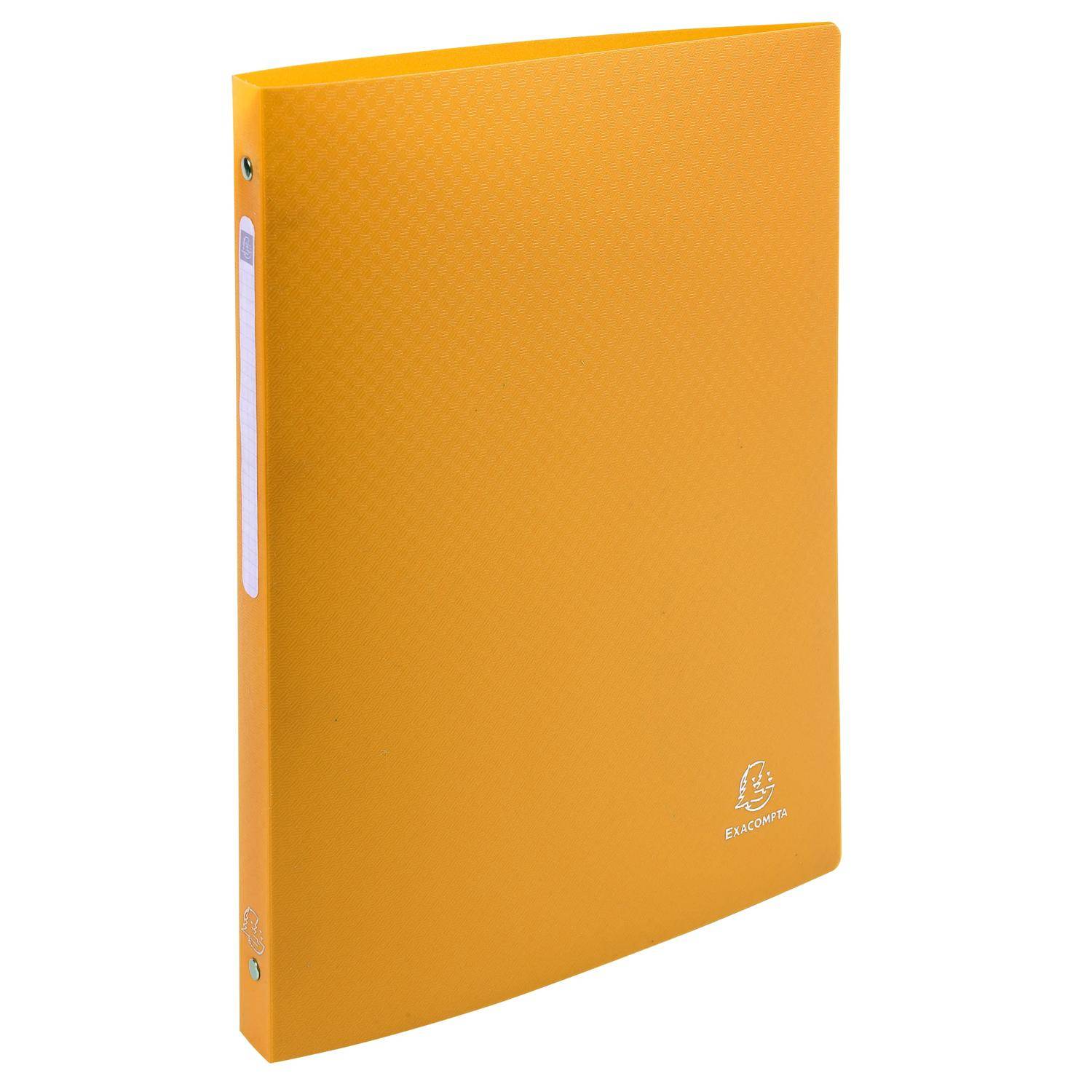 Exacompta 20x Ringbuch PP 500µ 4 Ringen Rücken 20mm A4 sortiert 51299E