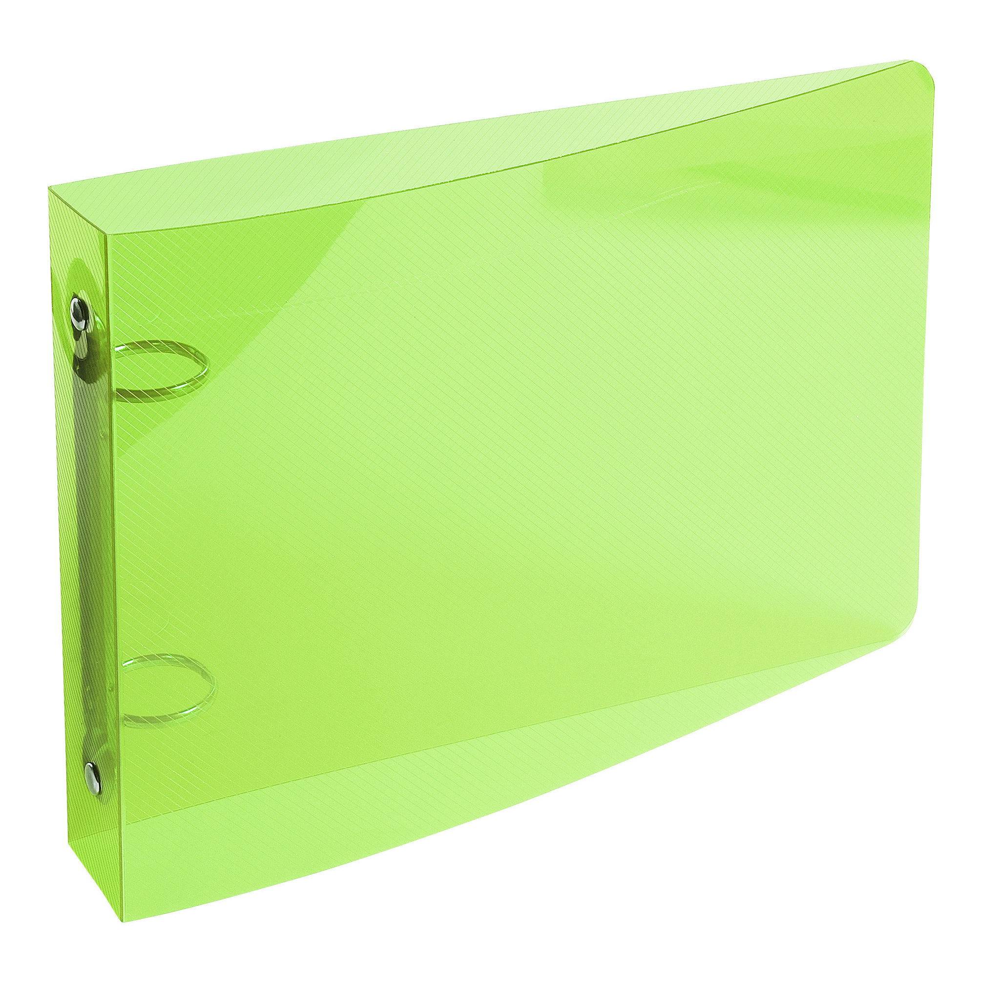 Exacompta 10x Ringbuch PP 700µ 2Ring 25mm Rücken 35mm für A5 sortiert 51099E