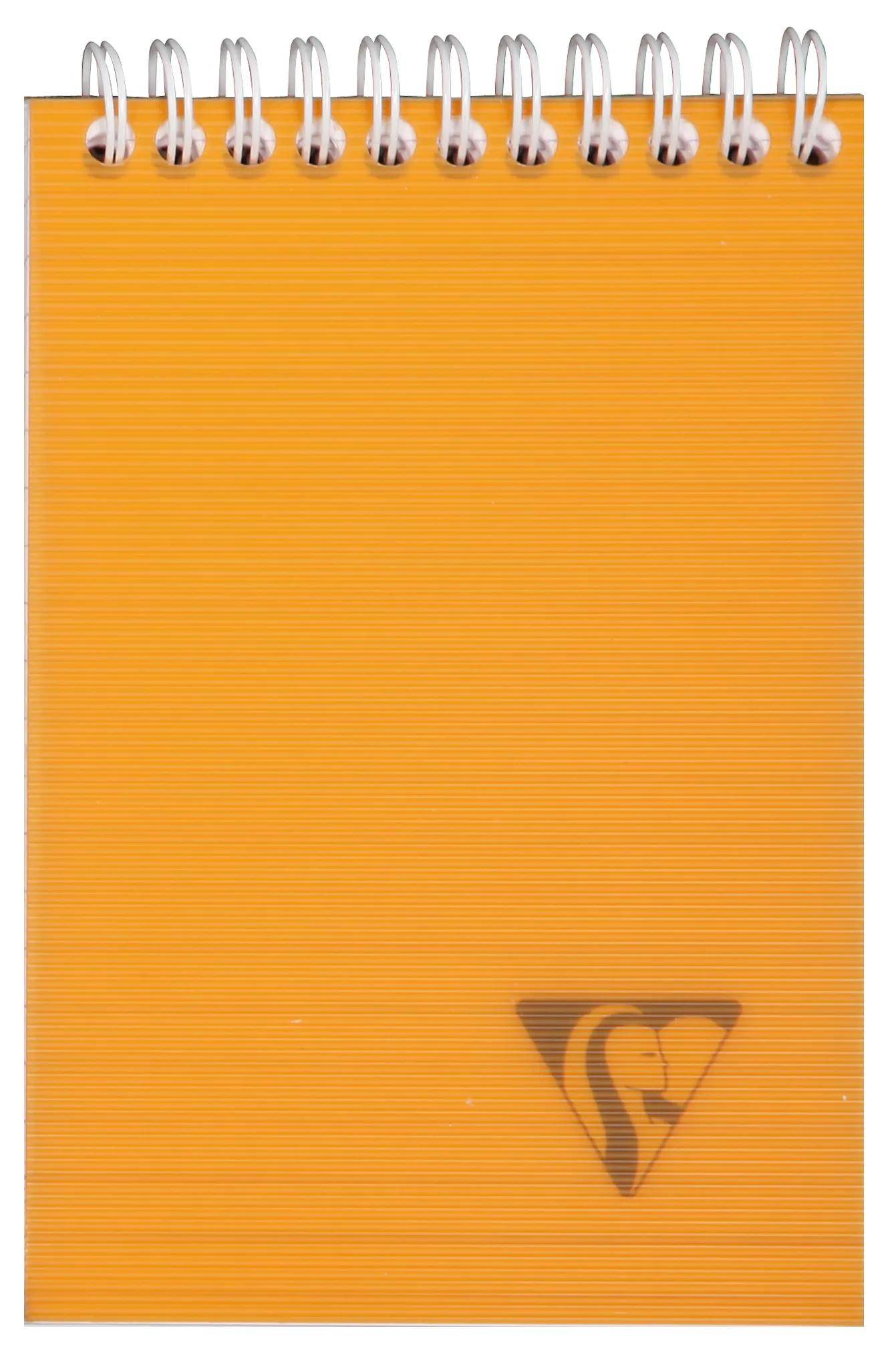 Clairefontaine 5x Block mit Doppelspirale A6 80 Blatt liniert sortiert 328656C