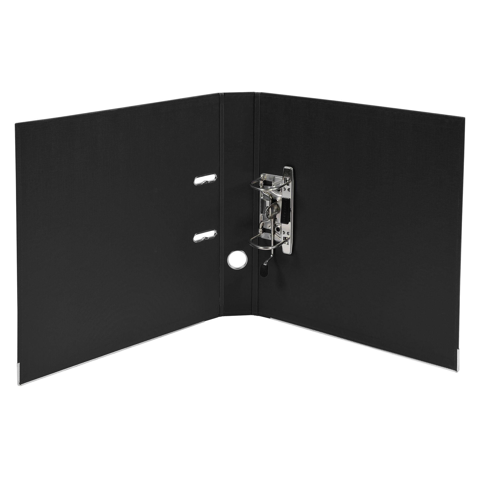 Exacompta 10x Ordner Prem'Touch außen PP Rücken 50mm A4 Maxi Schwarz 53141E