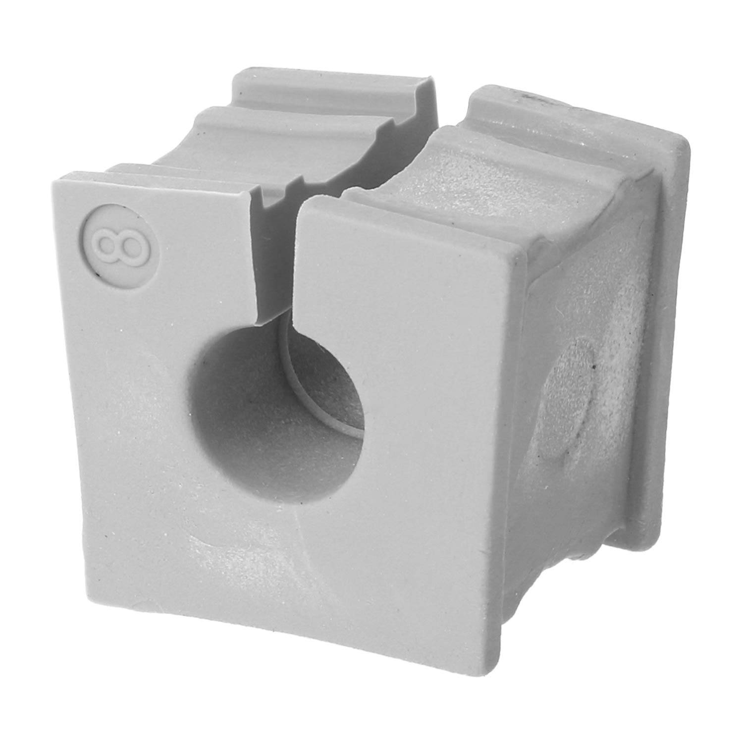 41208 icotek Kabeltülle klein Klemmbereich 8,0mm - 9,0mm Temperaturbereich -40°C bis 90°C Farbe grau - 1Stück