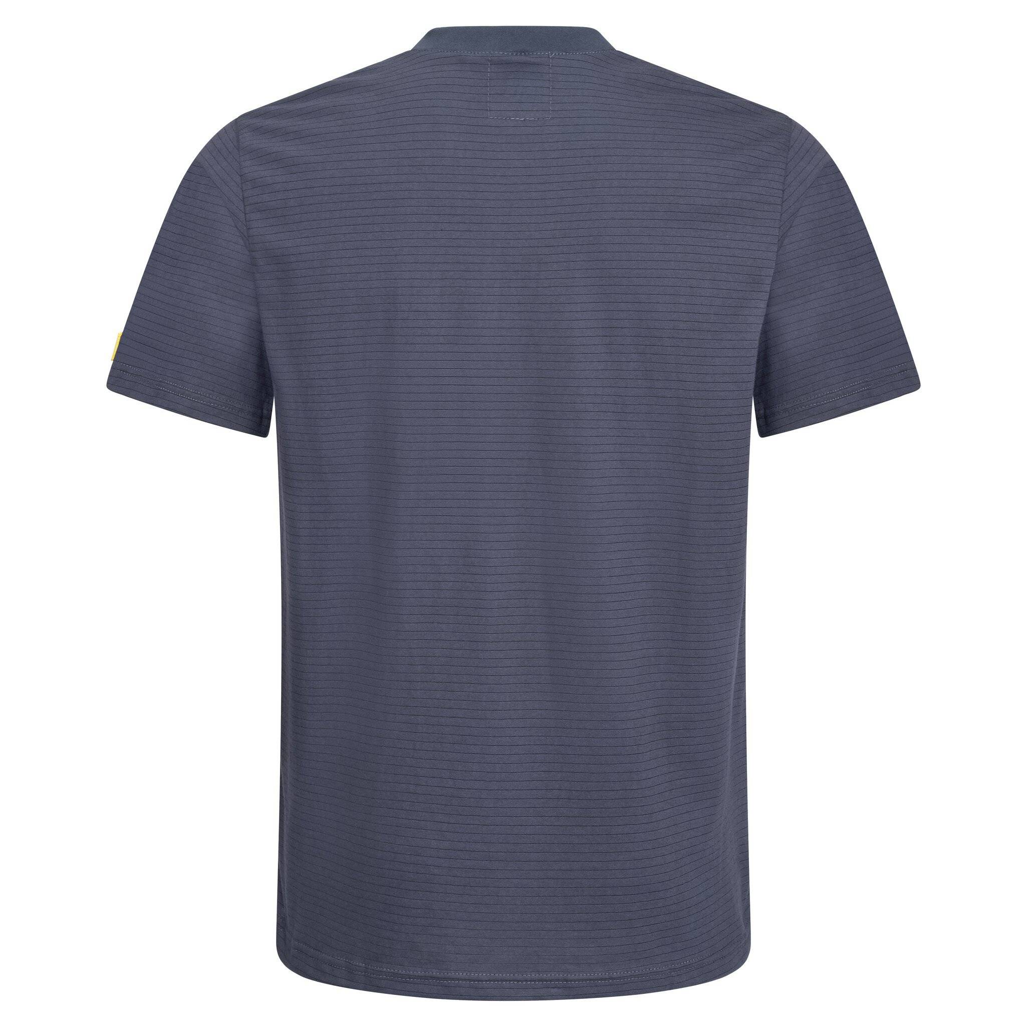 ESD-T-Shirt mit Brusttasche, V-Ausschnitt, 150g/m², dunkelgrau, XXL