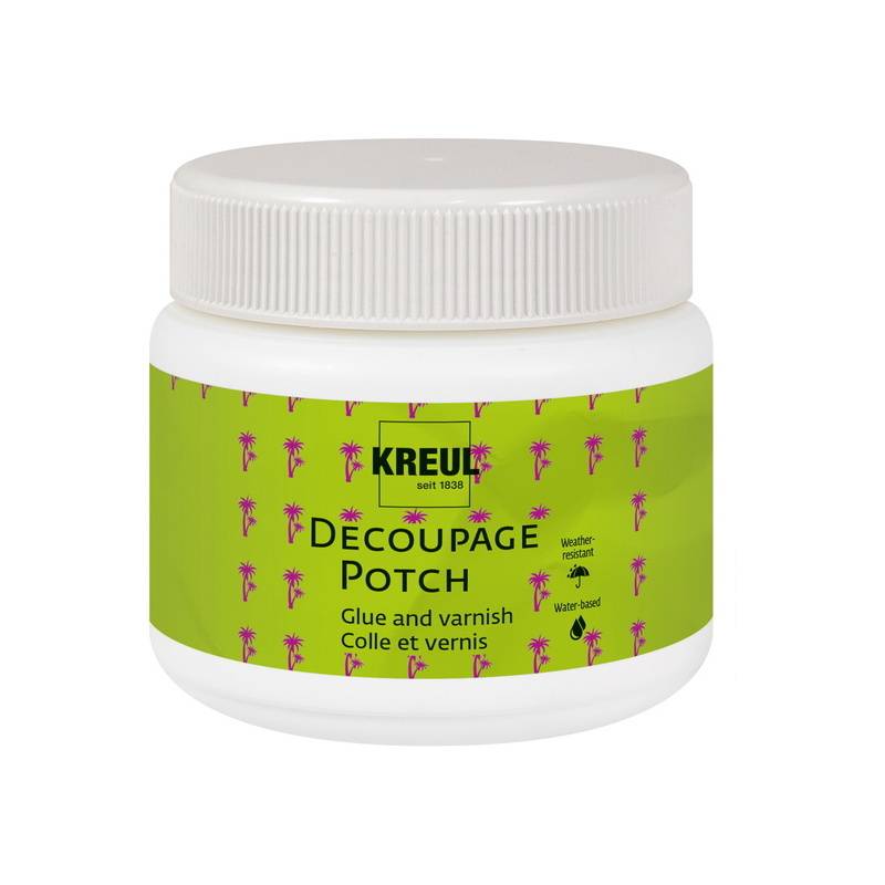 KREUL Kleber & Lack DECOUPAGE POTCH, 150 ml