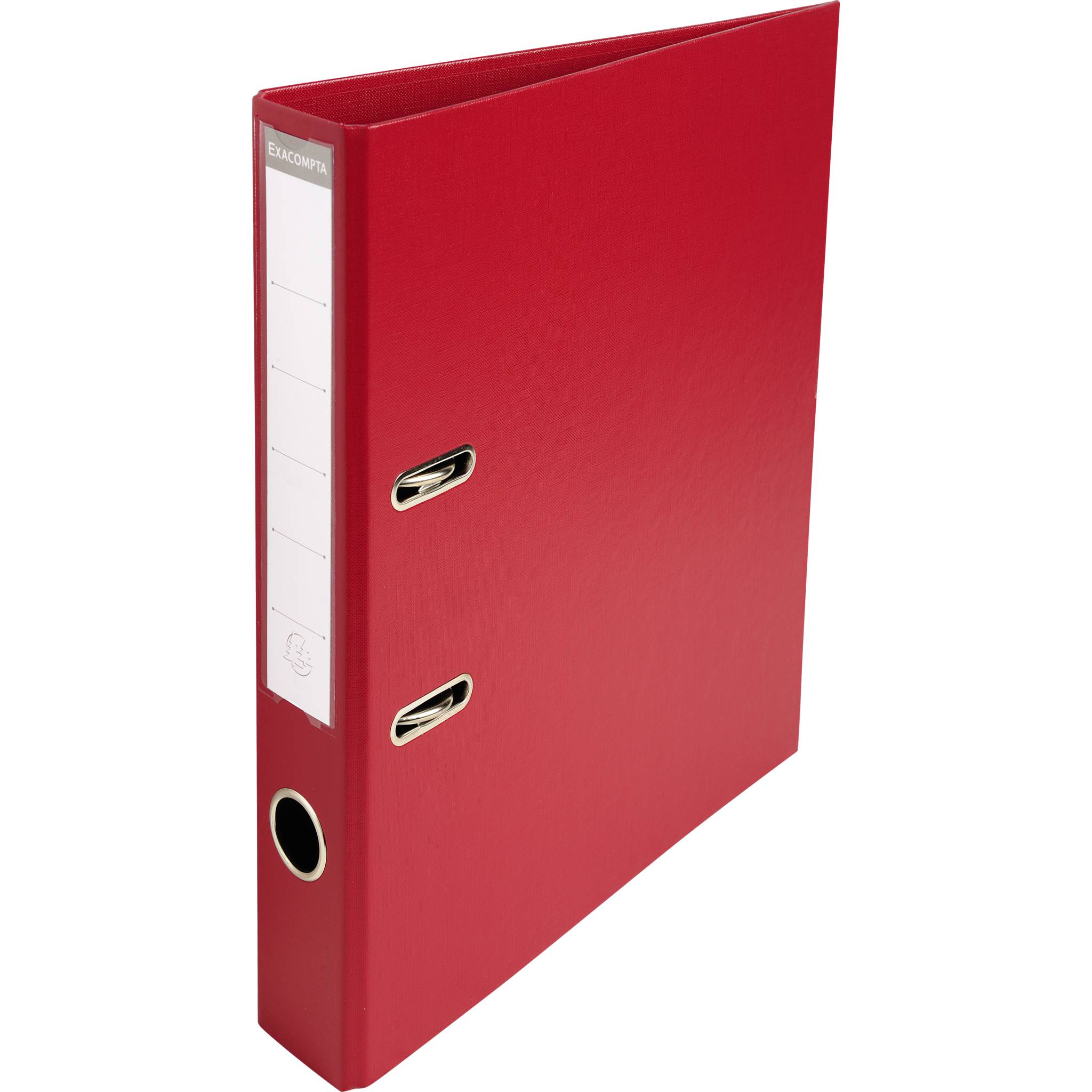 Exacompta 10x Ordner Prem'Touch PVC Rücken 50mm A4 Maxi Bordeauxrot 53504E
