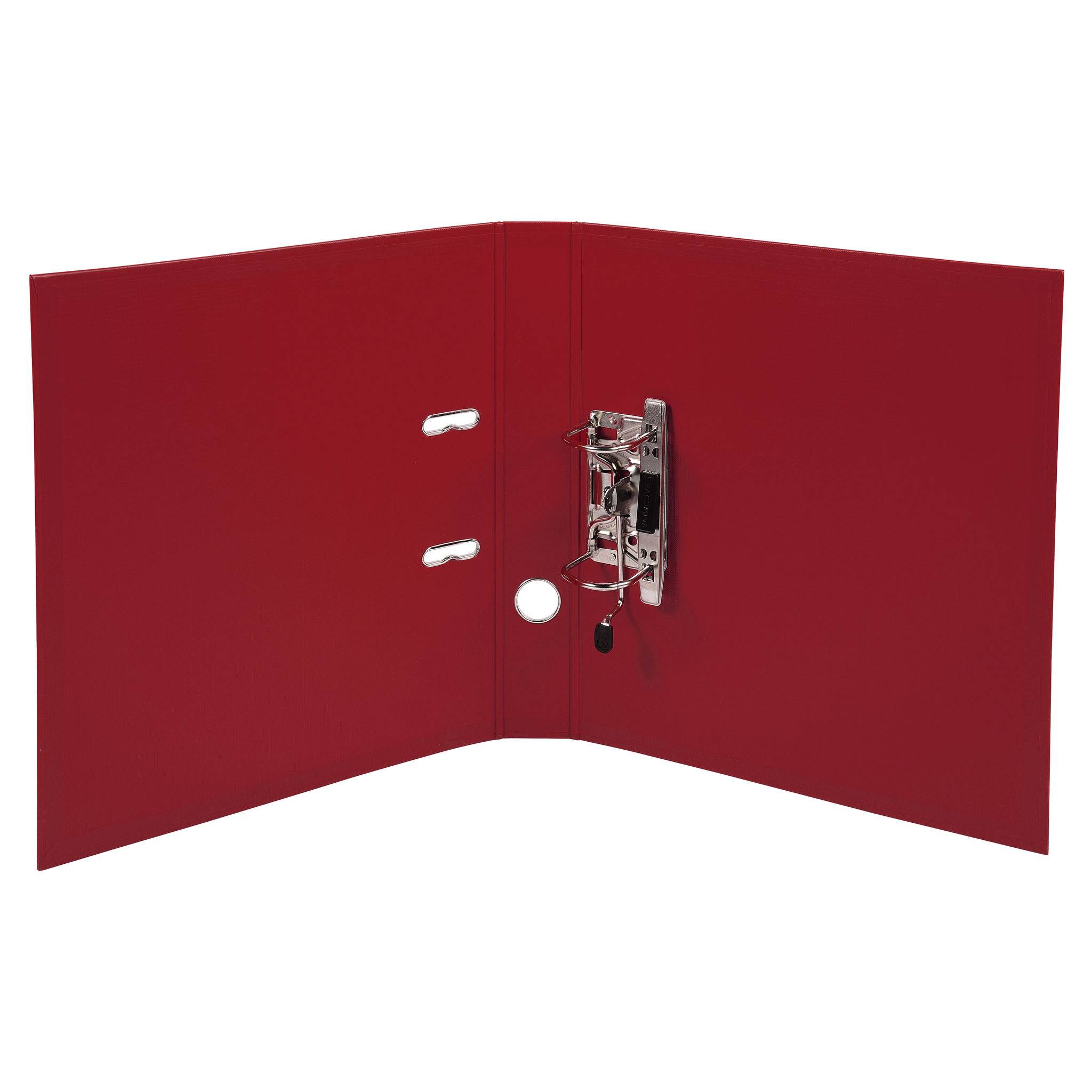 Exacompta 10x Ordner Prem'Touch PVC Rücken 50mm A4 Maxi Bordeauxrot 53504E