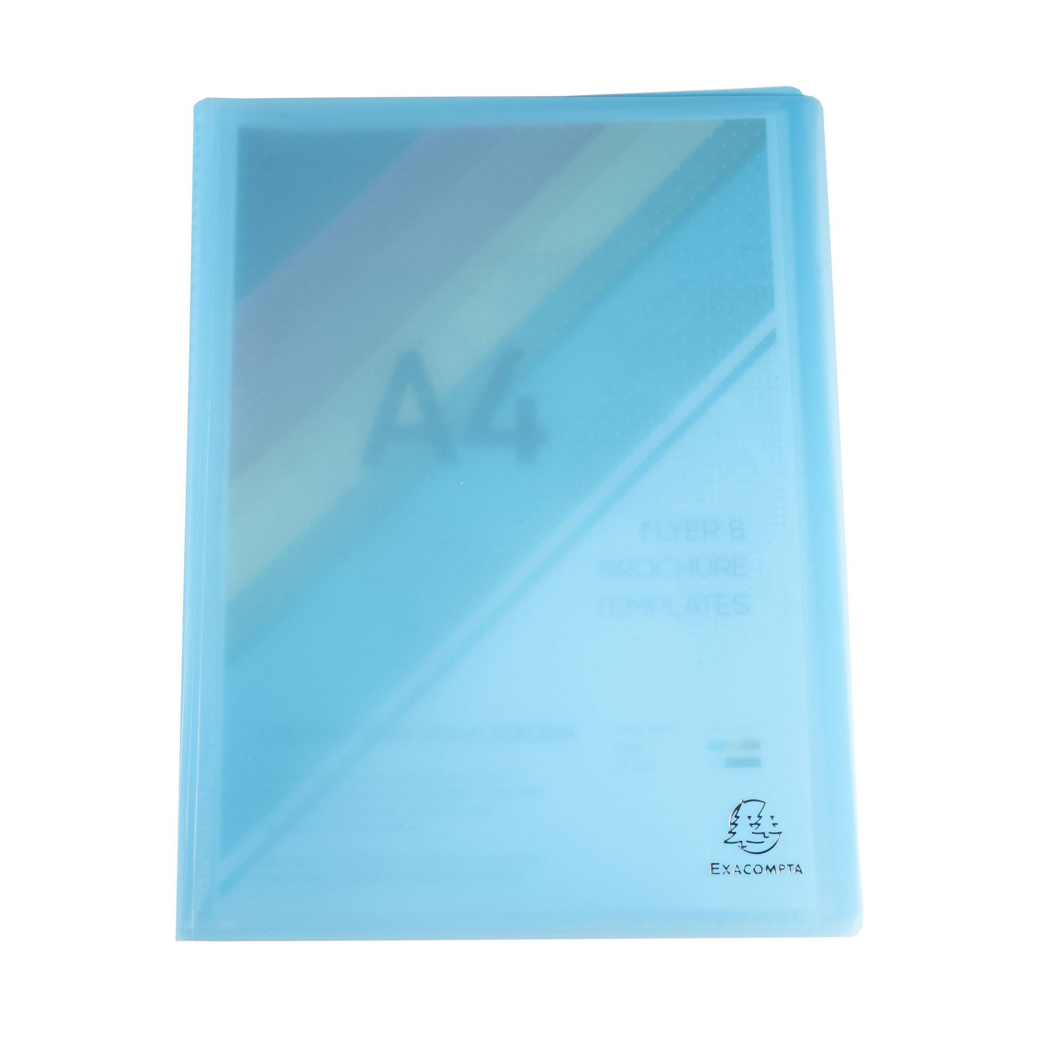 Exacompta 20x Sichtmappe A4 mittelfestem PP, 20 Hüllen, sortiert, 88270E