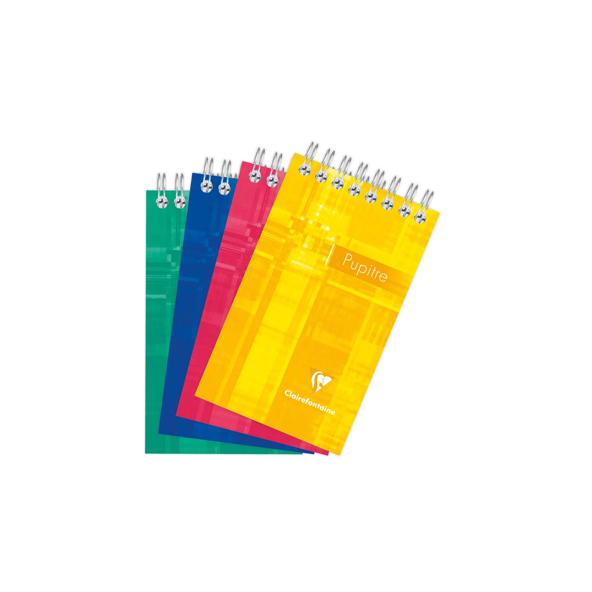 Clairefontaine 10x Notizblöcke 75x120cm, 60 Blatt, 90g, kariert - Sortiert 8552C