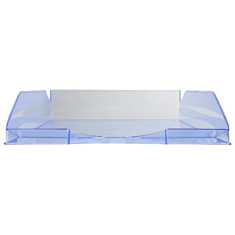 Exacompta 10x Briefablage Ecotray, Linicolor - Eisblau - 12310D