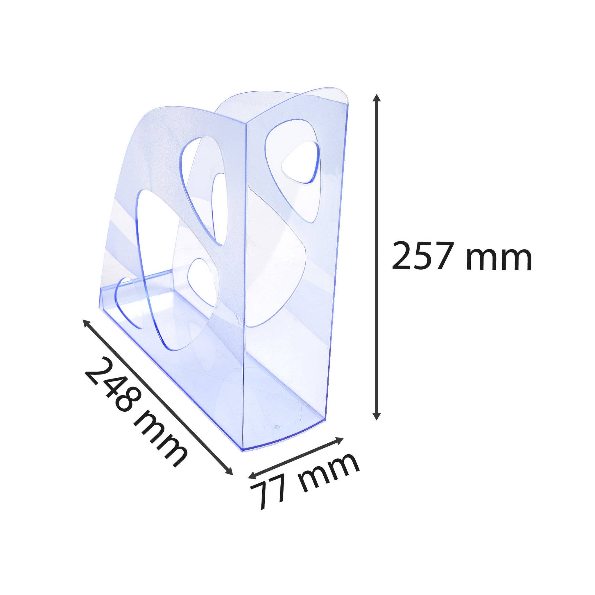 Exacompta 10x Stehsammler ECOMAG, Linicolor - Eisblau - 18110D