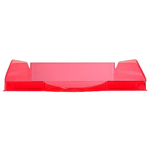 Exacompta 10x Briefablage Ecotray, Linicolor - Himbeerfarben - 12354D