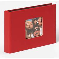 Walther Design MA-353-R Fotoalbum Rot 10 Blätter 10x15 Perfekte Verbindung (MA-353-R)