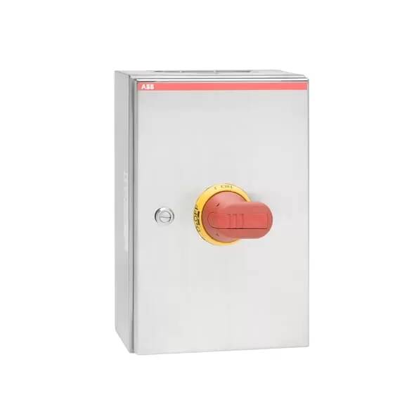 ABB OTR63A4M Sicherheitsschalter 4-polig 30 kW 400V m. rot-gelbem Griff 1SCA022613R3590