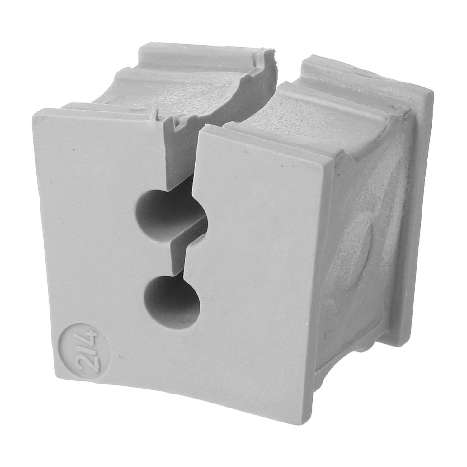 39906 icotek Kabeltülle klein Klemmbereich 4,0mm Mehrfachdichtung 2x4,0mm Temperaturbereich -40°C bis 90°C - 1Stück