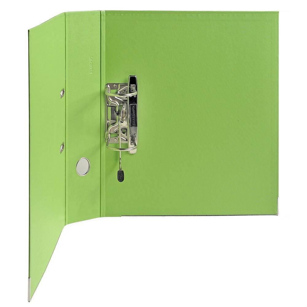 Exacompta 10x Ordner Prem'Touch außen PP Rücken 80mm A4 Maxi Anisgrün 53356E