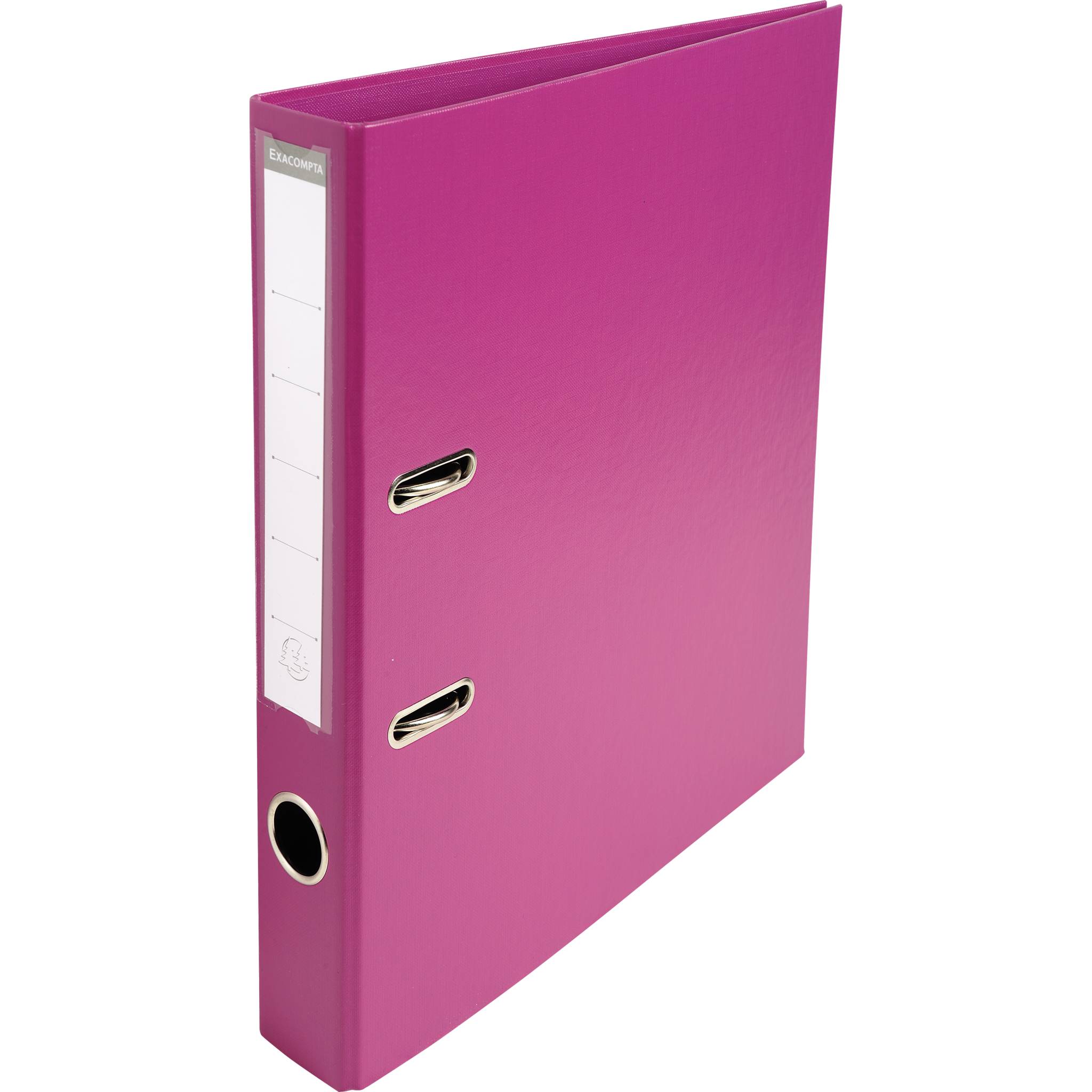 Exacompta 10x Ordner Prem'Touch PVC Rücken 50mm 32x29cm A4 Maxi Fuchsia 53547E