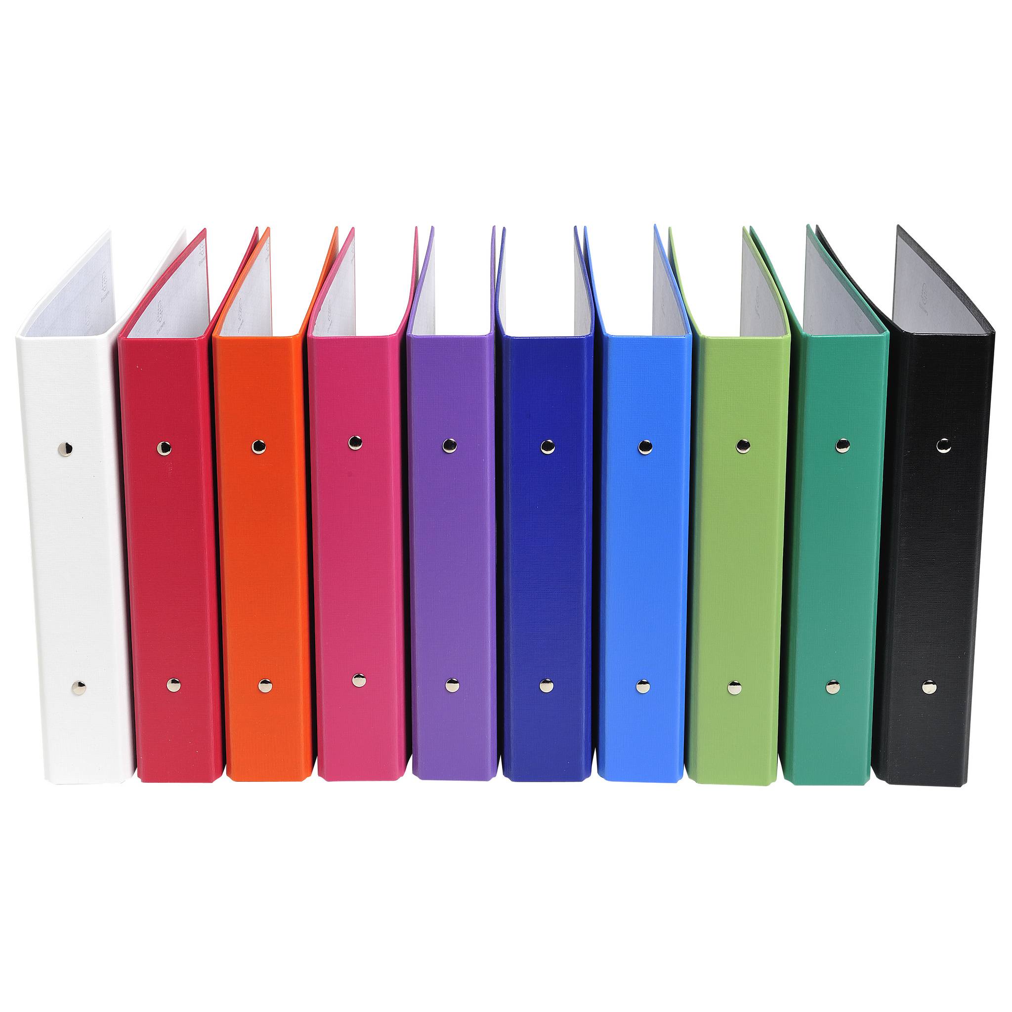 Exacompta 20x Ringb 230x215 PP oE 2R 30mm - Farben sortiert - 650E