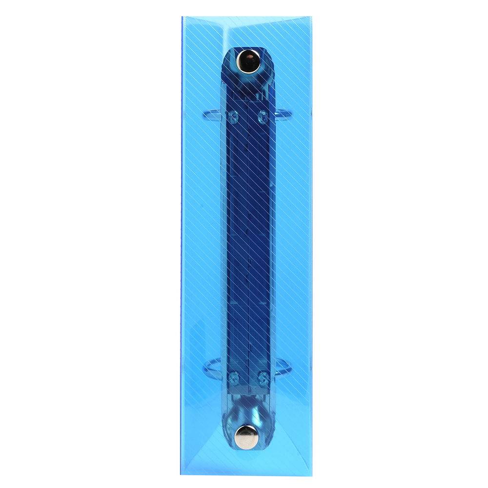 Exacompta 10x Ringbuch PP 700µ 2 Ringe 25mm Rücken 35mm 14x18cm sortiert 51090E