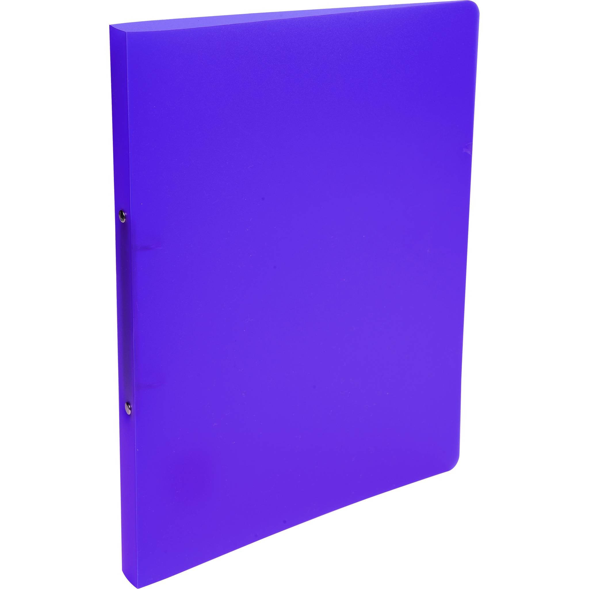Exacompta 25x Ringhefter aus PP 500µ 2Ring Rückenbreite 20mm A4 Violett - 54166E