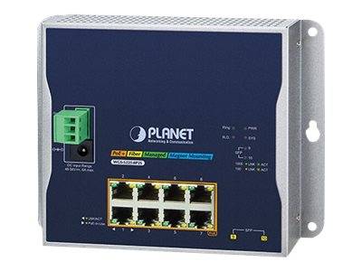 Planet WGS-5225-8P2S - Switch - L4 - managed - 8 x 10/100/1000 (PoE+) - + 2 x 10