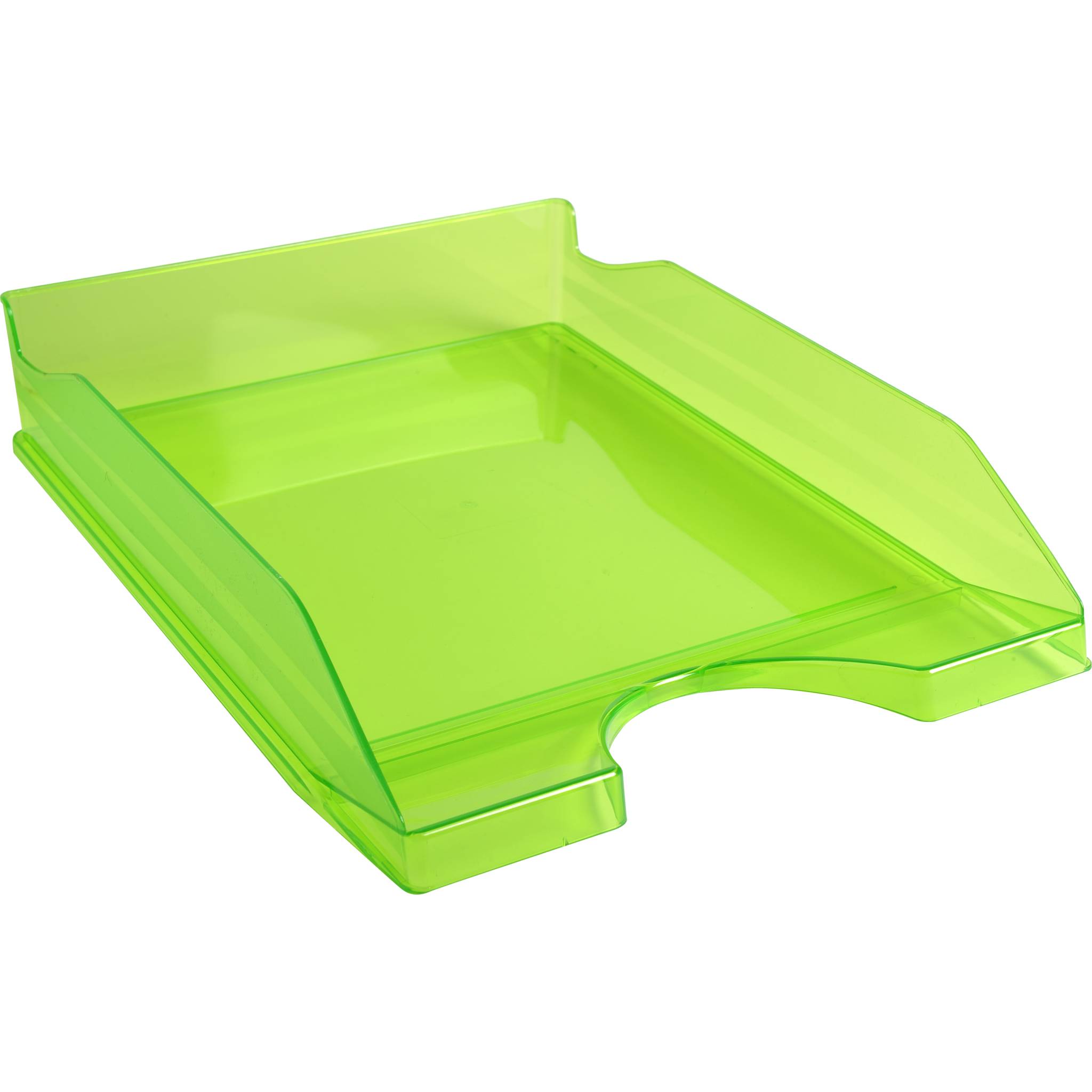 Exacompta 10x Briefablage Ecotray, Linicolor - Apfelgrün - 12397D