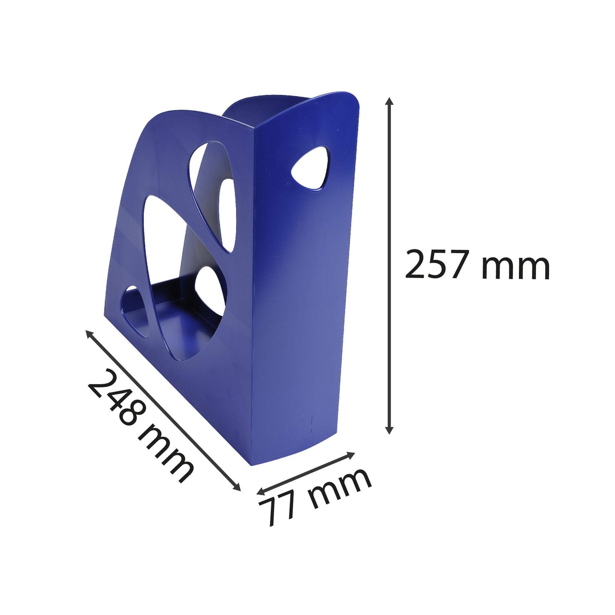 Exacompta 10x Stehsammler ECOMAG, Office - Nachtblau - 181104D
