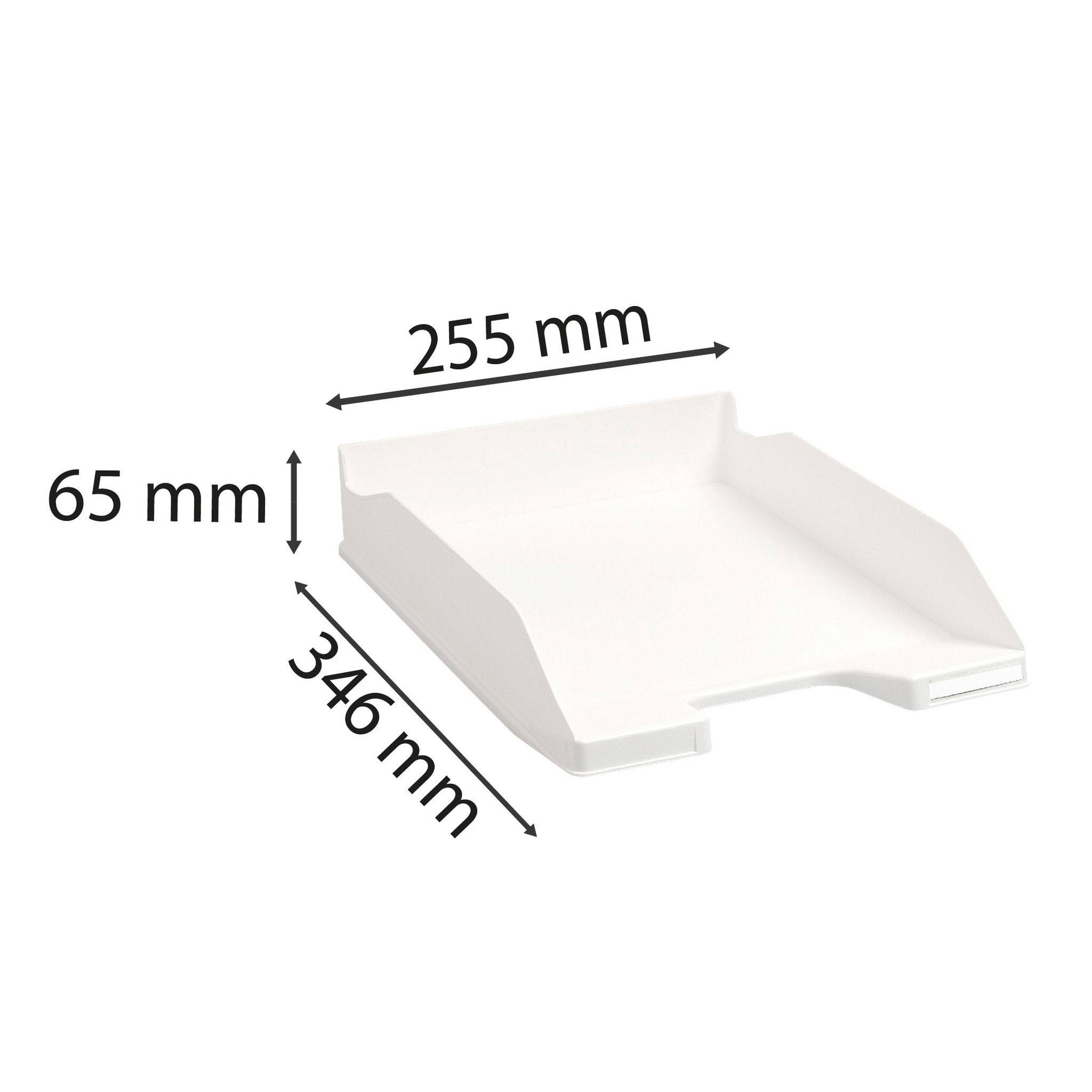 Exacompta 6x Briefablage COMBO MIDI, Kollektion Office - Weiß - 11313D