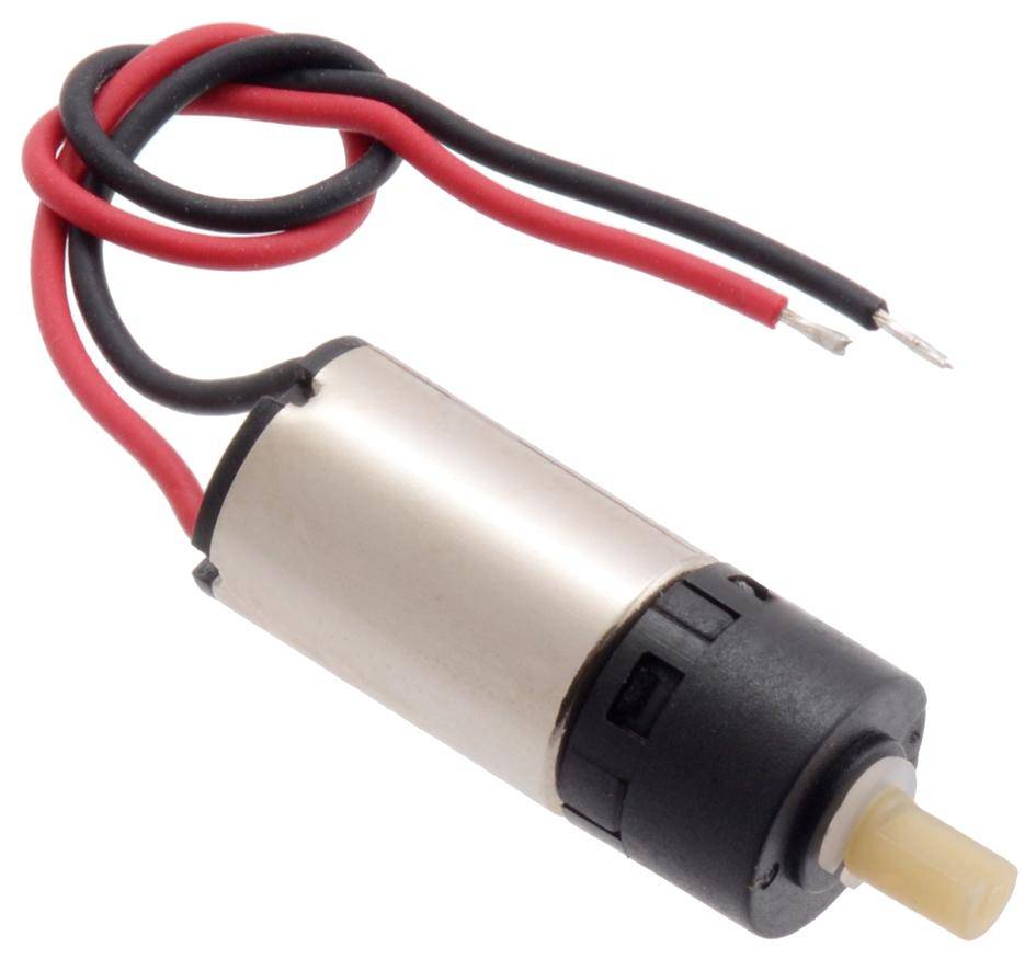 Pololu Sub-Micro Kunststoff-Planetengetriebemotor 5.1:1, 13.000 U/min, 0,3 oz·in, kernlos, 6V