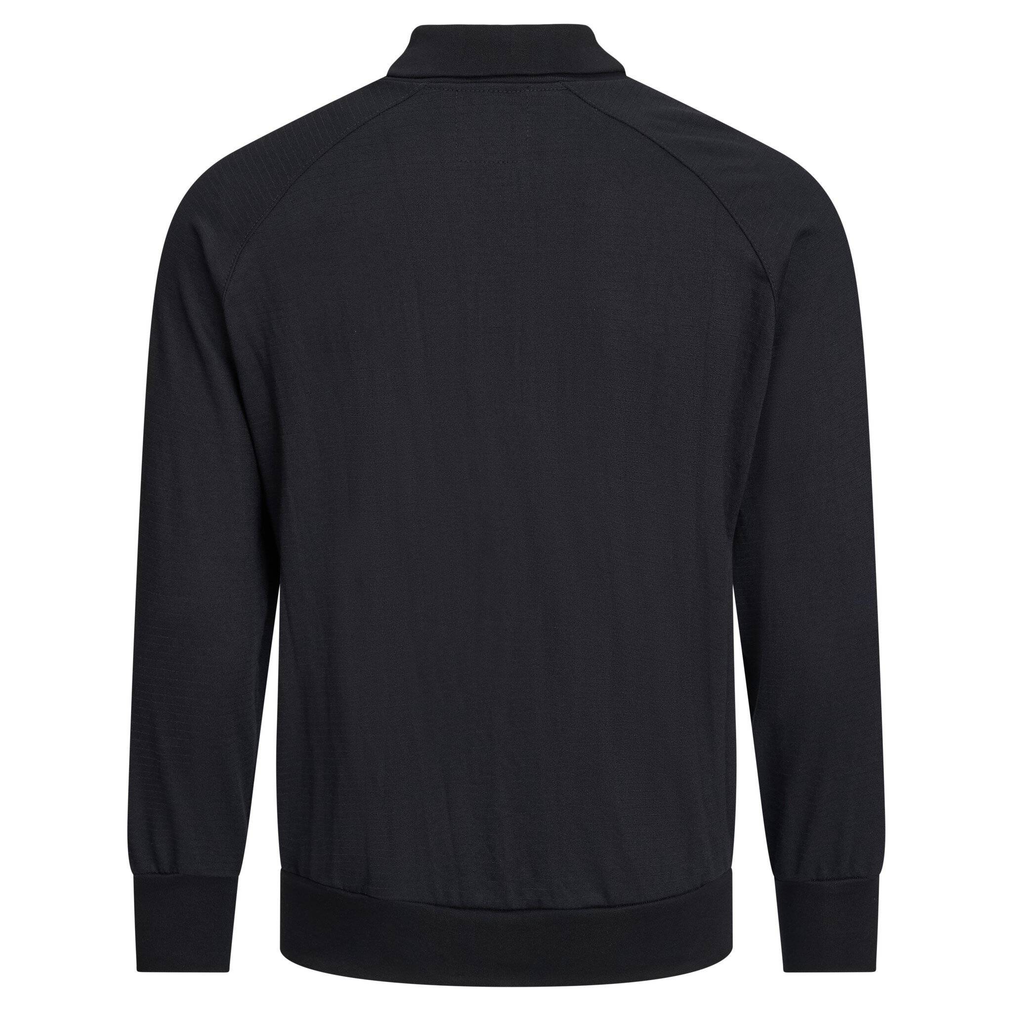 ESD-Sweatshirt Jacke mit Zip, 260g/m², unisex, schwarz, L