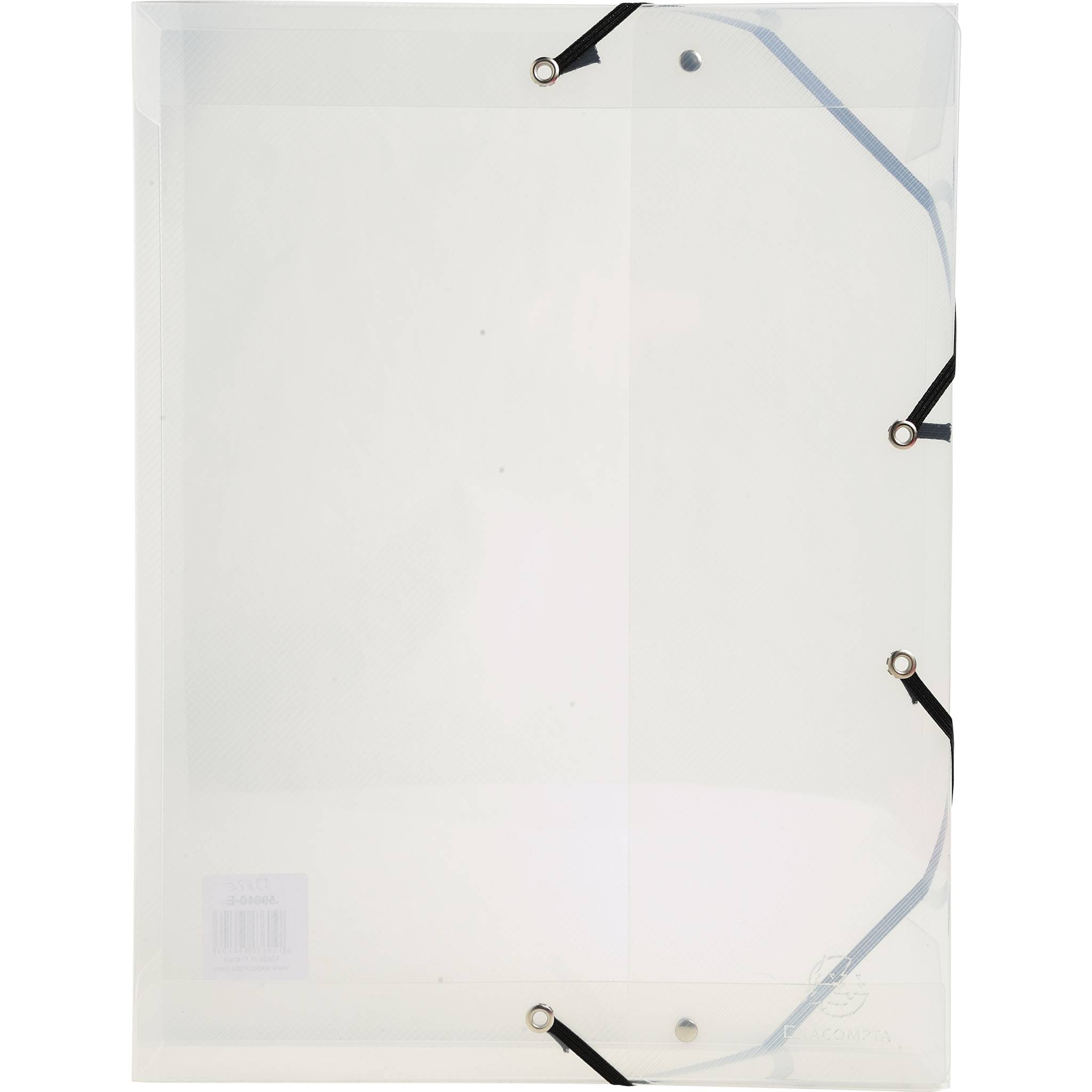 Exacompta 8x Archivbox PP 700µ Rücken 60mm 25x33 cm A4 Crystal Kristall 5982E