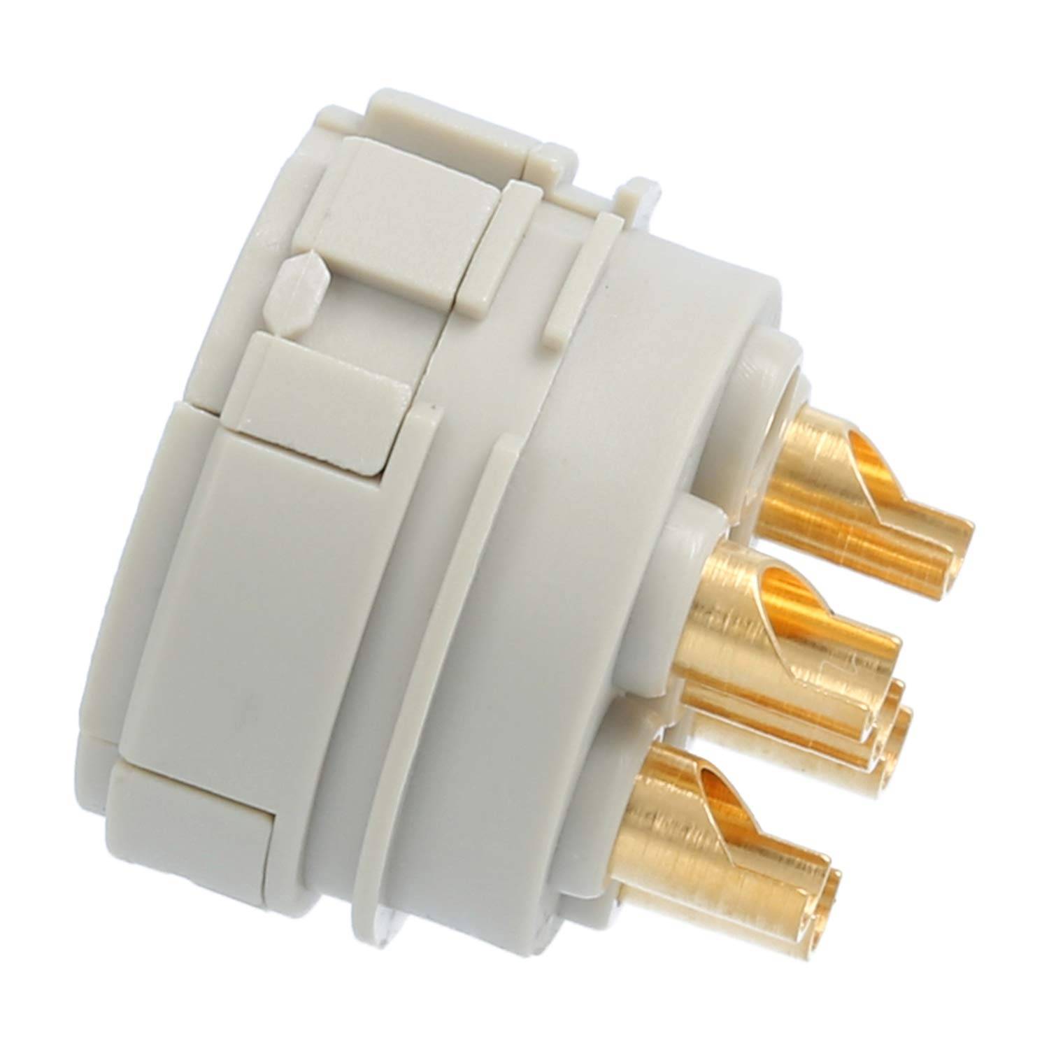 Phoenix Contact M23 RC Löt-Kontakteinsatz Buchse Lötanschluss, Polzahl 6-polig 300V, 20A - 10 Stück