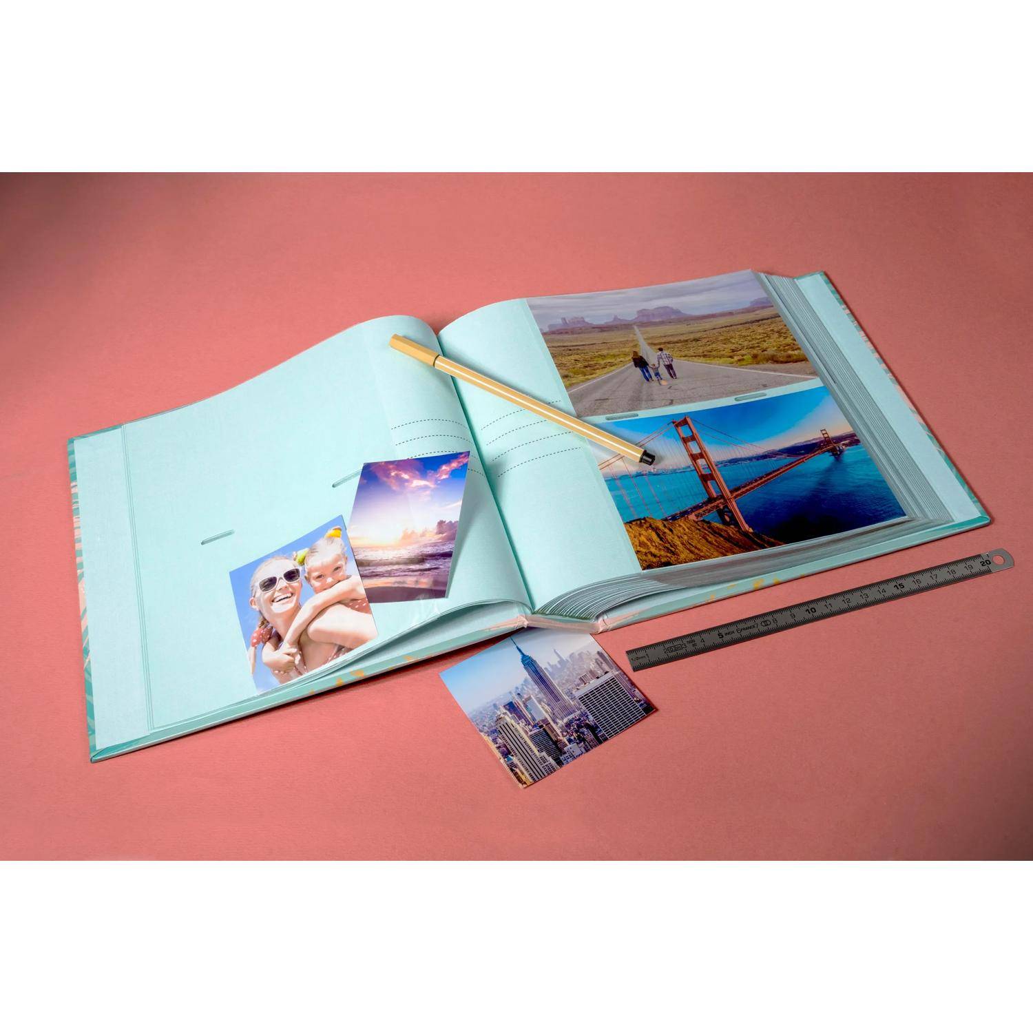 Exacompta 2x Einsteckalbum 200 Fotos 10x15cm 225x22cm Motiv 62222E