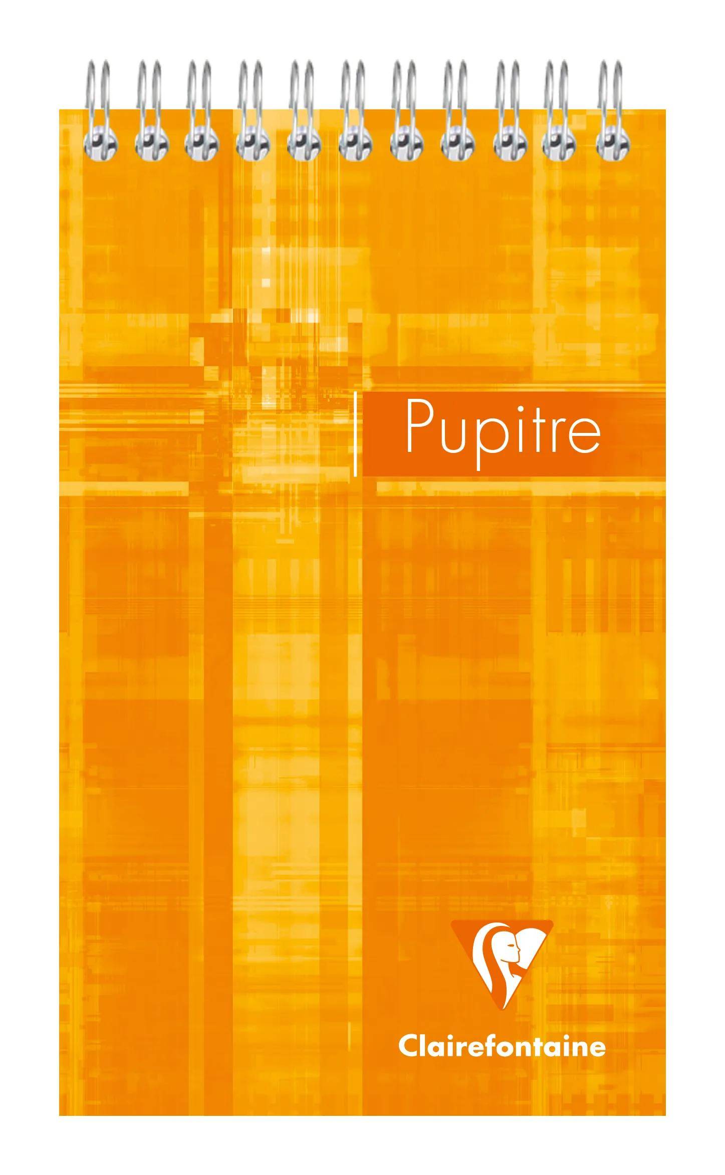 Clairefontaine 5x Block 10,5x17cm 80 Blatt kariert, Farben - Sortiert 8642C