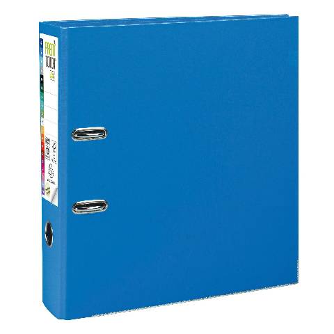 Exacompta 10x Ordner Prem'Touch außen PP Rücken 80mm 32x30cm A4 Maxi Blau 53342E