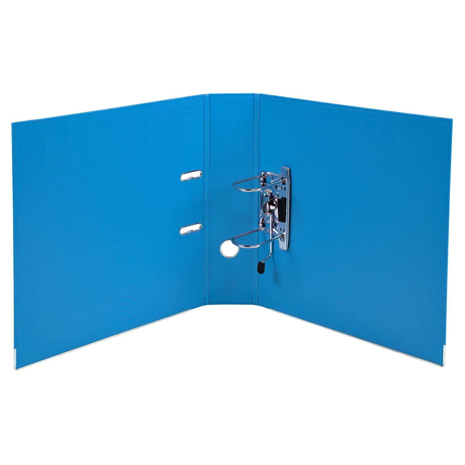 Exacompta 10x Ordner Prem'Touch außen PP Rücken 80mm 32x30cm A4 Maxi Blau 53342E