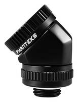 Phanteks Glacier Rotary Hard-Tube Fitting 16mm 45 Grad G1/4 - sc PH-RA45_BK16
