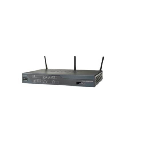 Cisco IAD 881 Ethernet BRI Security Router 802.11n ETSI Compliant - Wireless Router - 4-Port-Switch - WAN-Ports: 2 - 802.11b/g/n (draft 2.0)