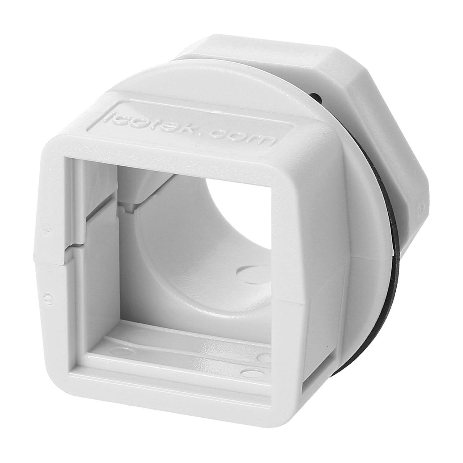 45695 icotek Kabelverschraubung teilbar mit Gegenmutter M20x1,5 für eine Kabeltülle QT klein Montageausschnitt