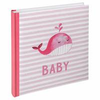 Walther Design UK-183-R Fotoalbum Pink 50 Blätter 28 x 30,5 Gehäusebindung (UK-183-R)