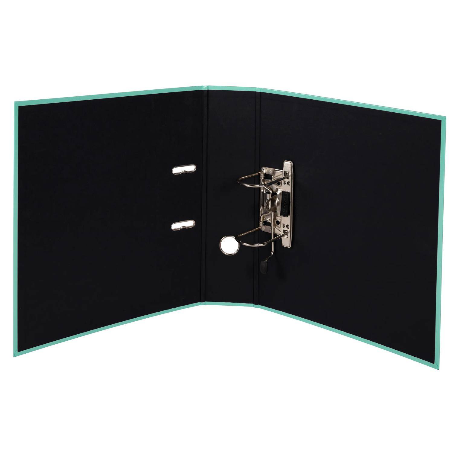 Exacompta 10x Ordner Prem'Touch A4, Rücken 80mm, Aquarel, Pastellgrün, 53568E