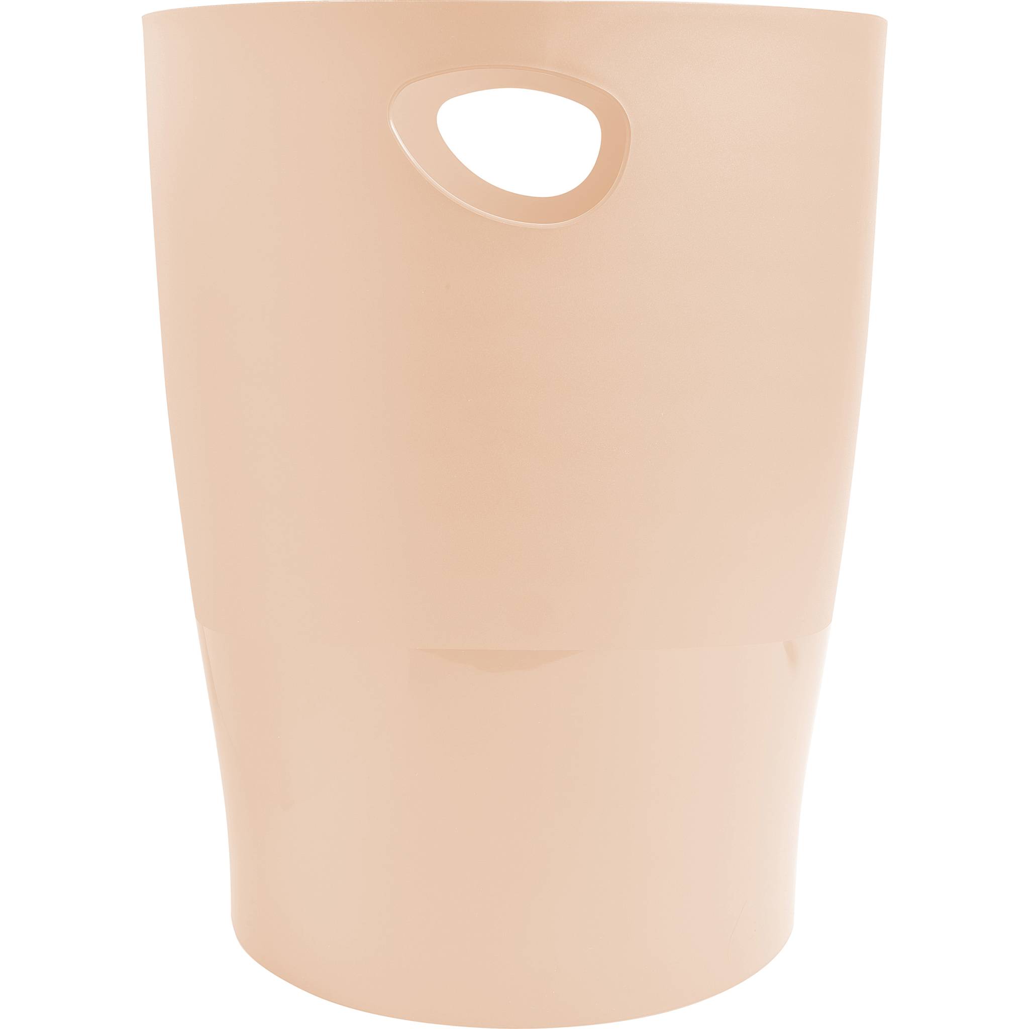 Exacompta 8x Papierkorb Ecobin, 15 Liter, Aquarel - Korallenrot - 45361D