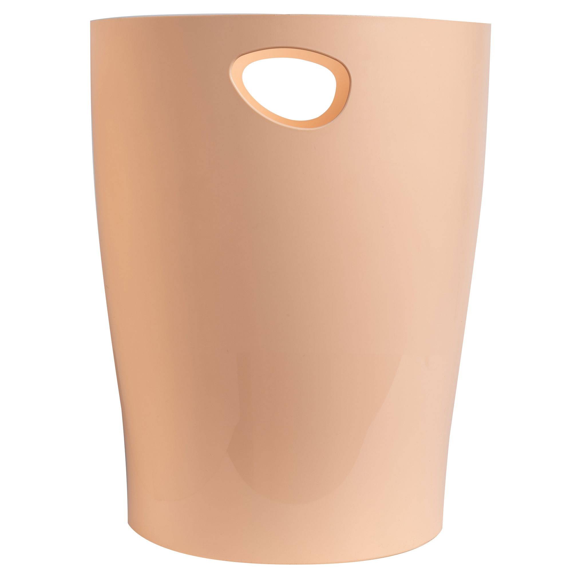 Exacompta 8x Papierkorb Ecobin, 15 Liter, Aquarel - Korallenrot - 45361D