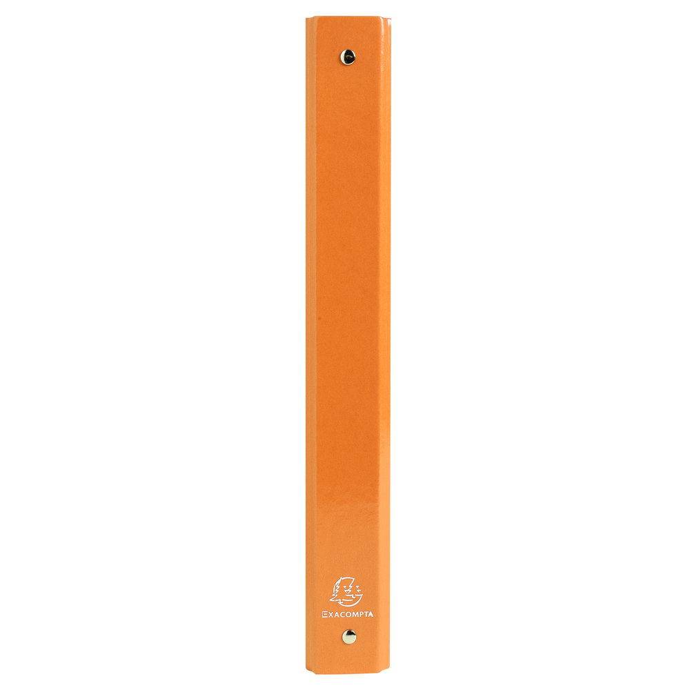 Exacompta 10x Ringbuch Karton 4Ring 30mm Rücken 40mm 32x26cm A4 Orange 519294E