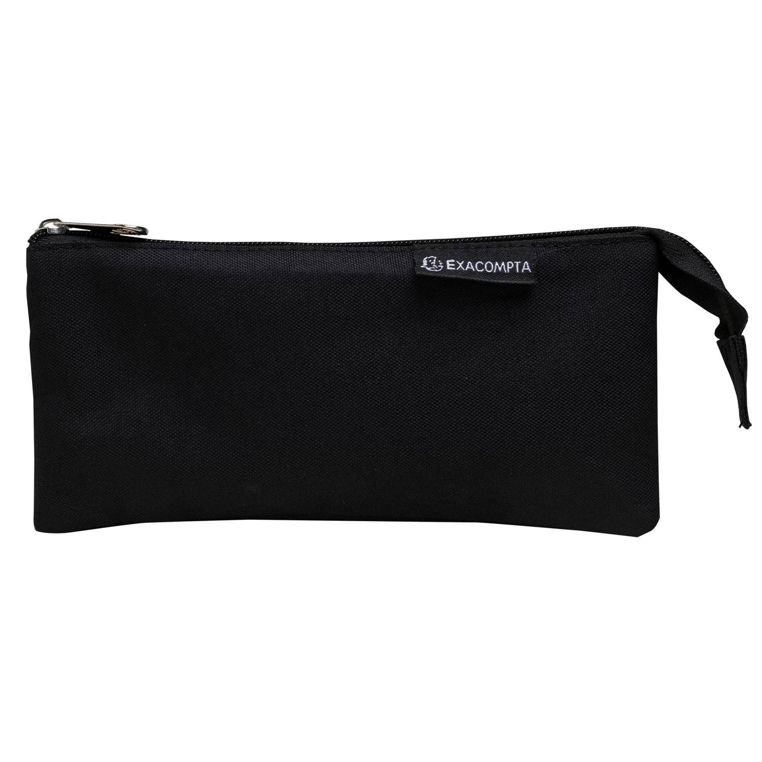 Exacompta 20x Schlampermäppchen in 4 Formen Polyester Serie Opak sortiert 52850E