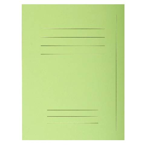 Exacompta 5x 50 Aktendeckeln mit Index, RC, A4 ,, Intensivgrün, 435013E