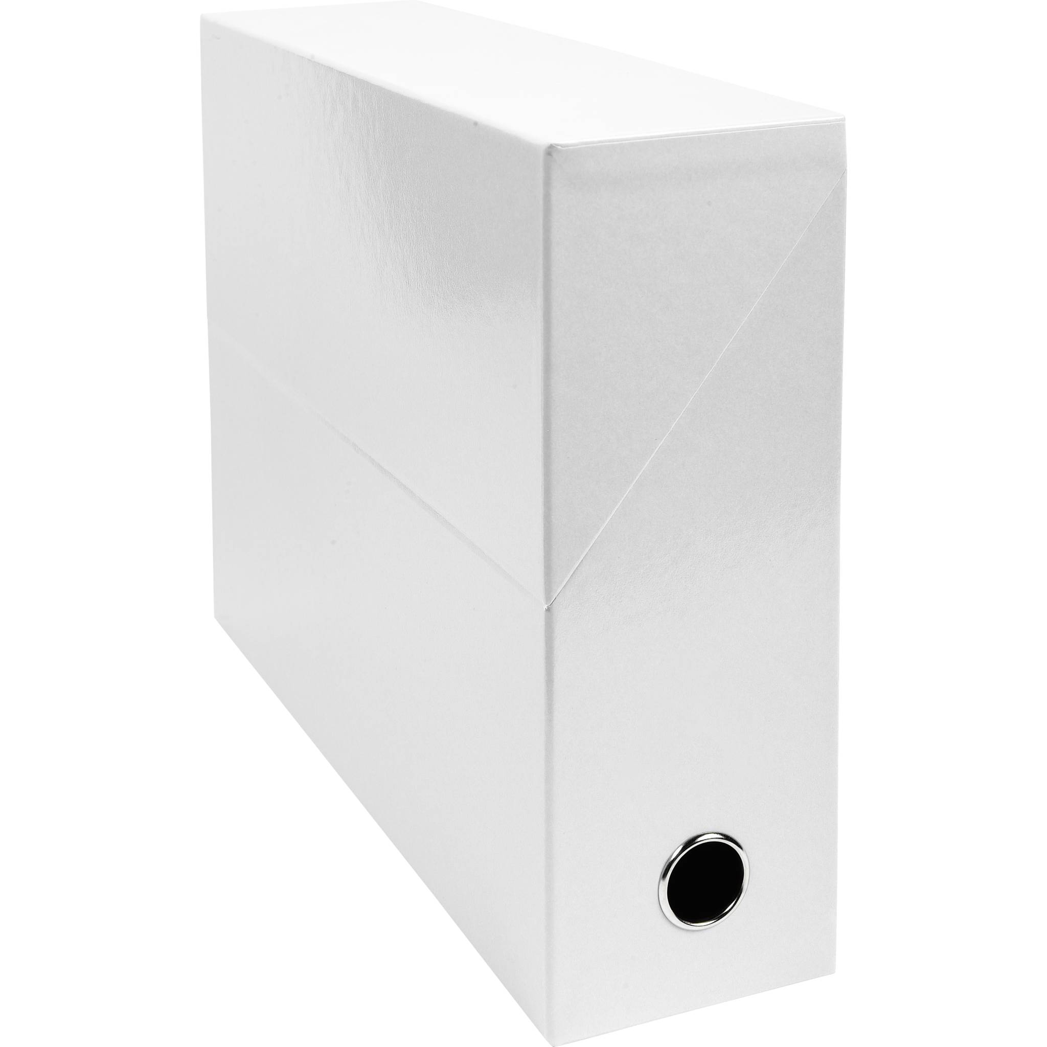 Exacompta 5x Transferbox Karton, Rücken 90mm, 25,5x34x9 cm A4, , Weiß, 89931E