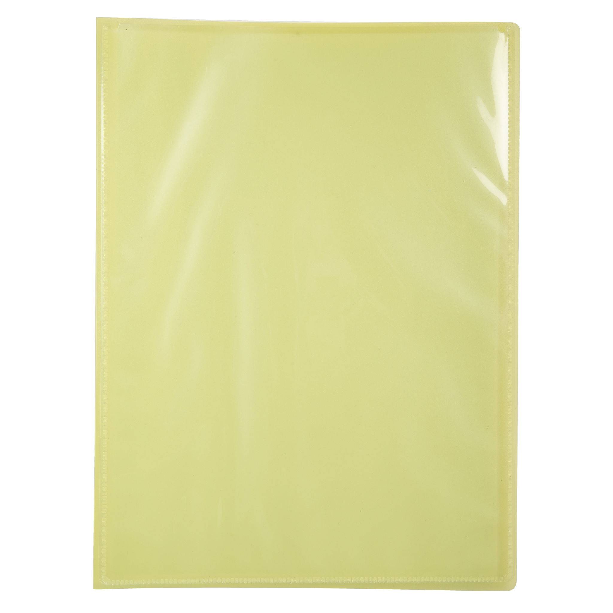 Exacompta 20x Sichtmapppen A4, PP, 20 Hüllen, Kreacover Pastell, sortiert, 5829E