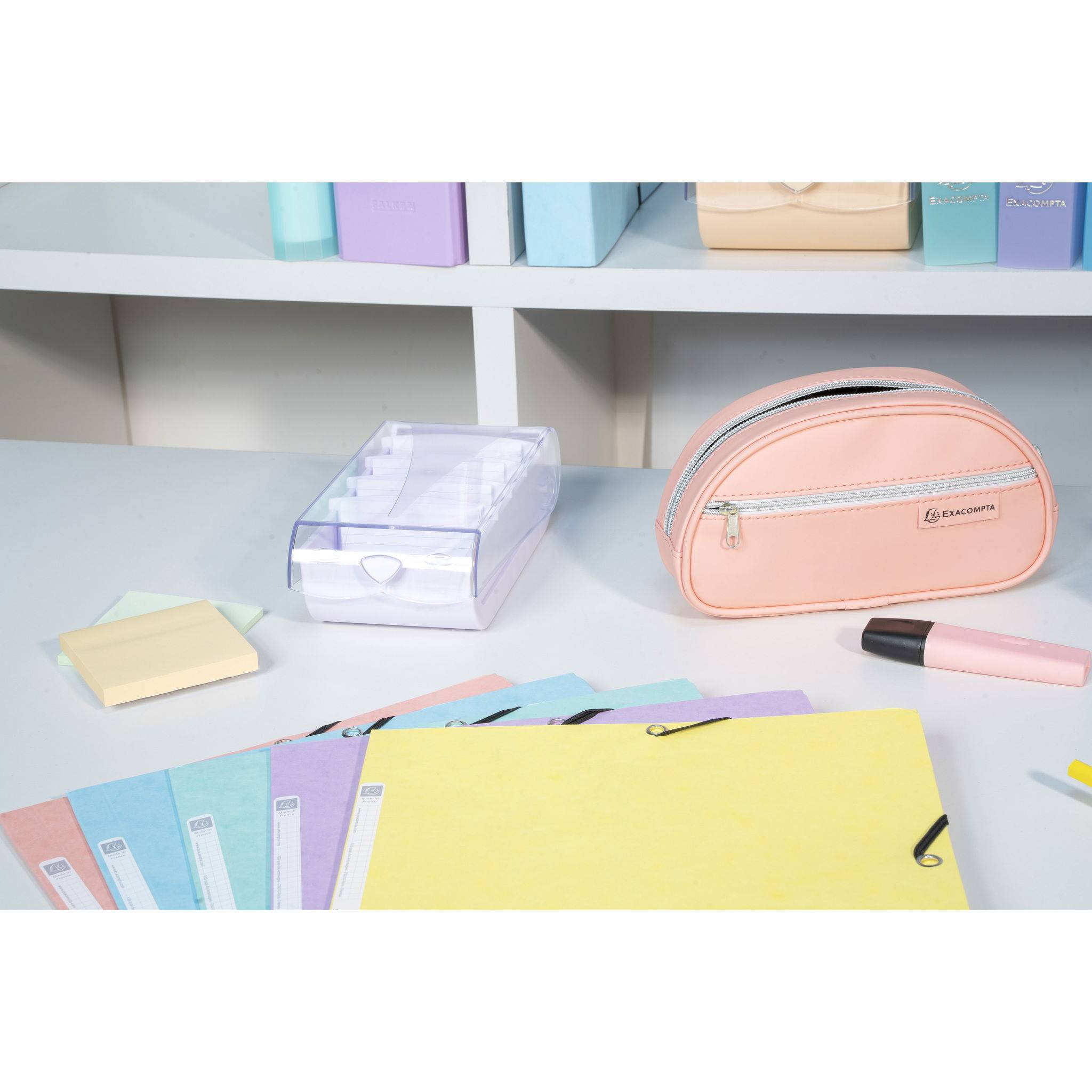 Exacompta 8x Karteikartenbox BunnyBox A8 Iderama - Pastellgrün - 5336323D