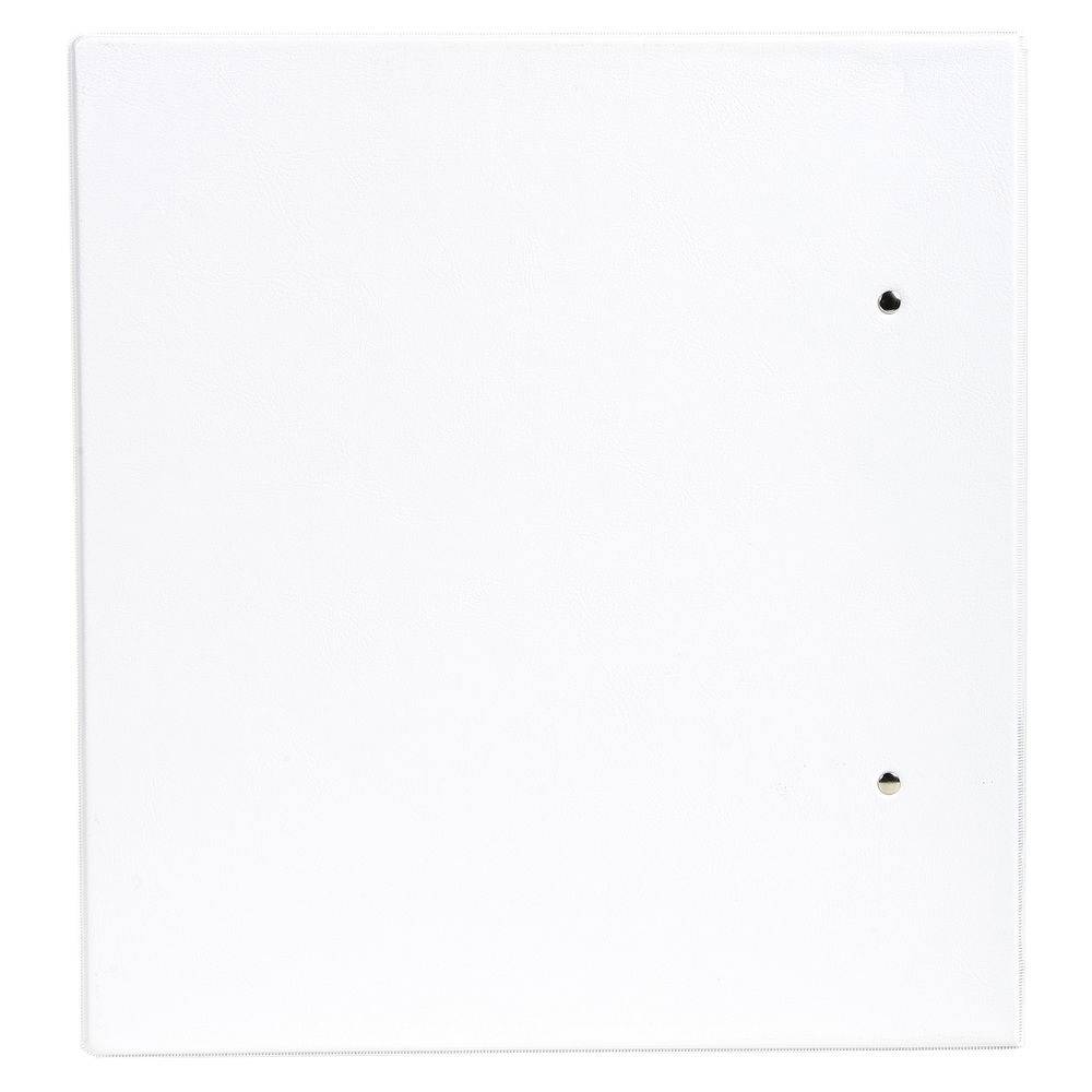 Exacompta 10x Ringbuch PP 2Ring 50mm in D-Form Rücken 75mm A4 Maxi Weiß 51824E