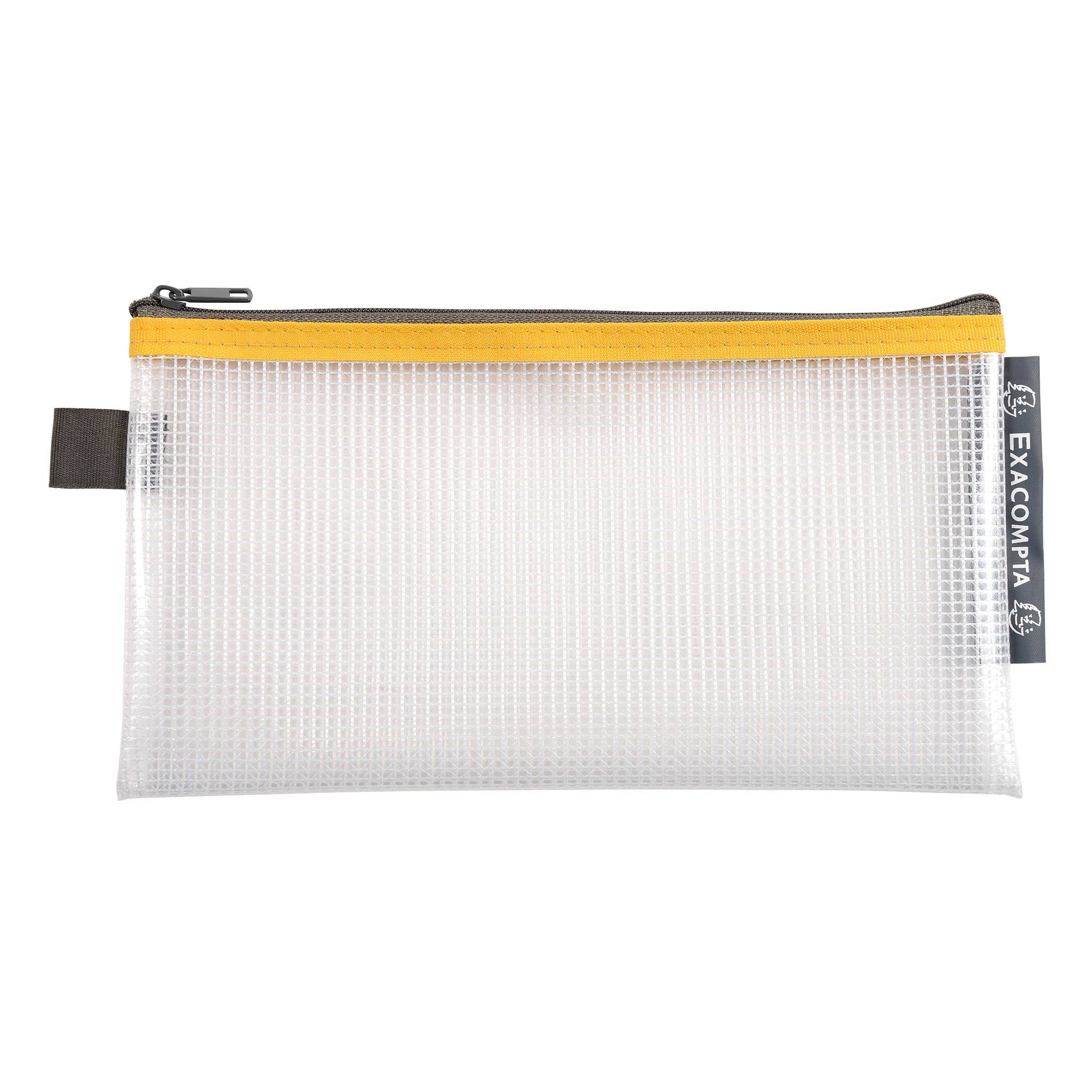 Exacompta 10x Tasche EVA + Reißverschluss flexibel PP DL-10x21cm sortiert 34130E